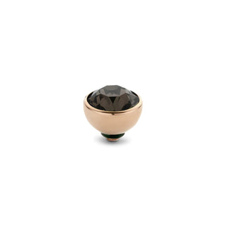 Koop anthracite Melano Twisted Meddy 5012 CZ Stone Rosé (8MM)