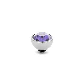 Koop tanzanite Melano Twisted Meddy 5011 CZ Stone Silver (6MM)