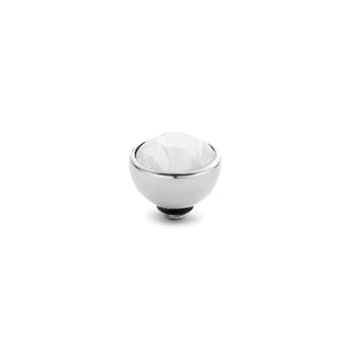 Koop white Melano Twisted Meddy 5011 CZ Stone Silver (6MM)