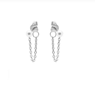Koop silver Karma Chain Single Pearl