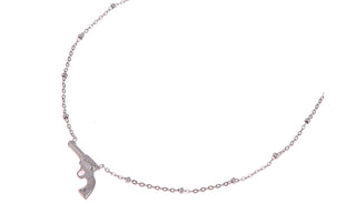 Koop silver GO Dutch Label chain gun