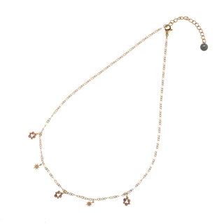 Go Dutch Label Necklace Morningstar Stones Gold