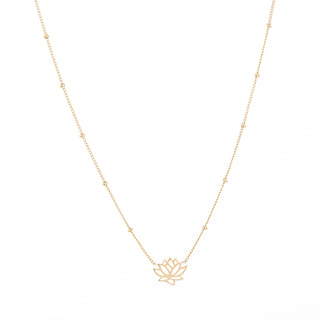 Go Dutch Label Necklace Lotus