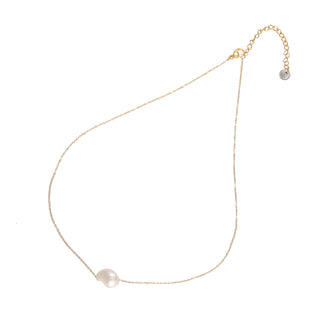 Go Dutch Label Necklace freshwater pearl Gold