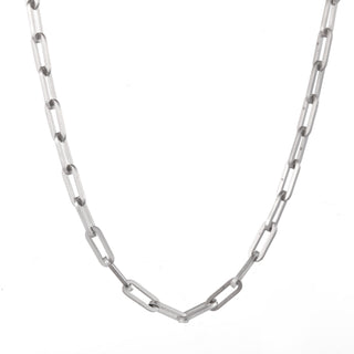 Go Dutch Label Necklace link Silver