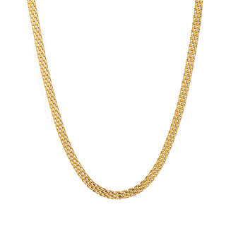 Kopen goud Go Dutch Label Collier schakel (5mm)