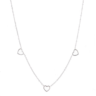 Go Dutch Label Collier 3 open hartjes