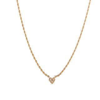 Go Dutch Label Collier Crystal hart