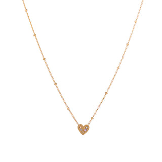 Go Dutch Label Collier Crystal hart
