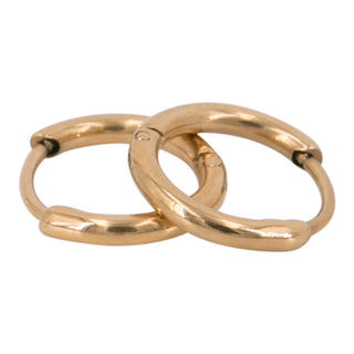 Kaufen gold Kalli Edelstahlohrringe 1893 (11mm)