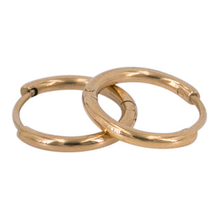 Kaufen gold Kalli-Ohrringe aus Edelstahl (13 mm)