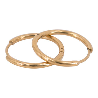 Kaufen gold Kalli Edelstahl-Ohrring 1896 (17 mm)