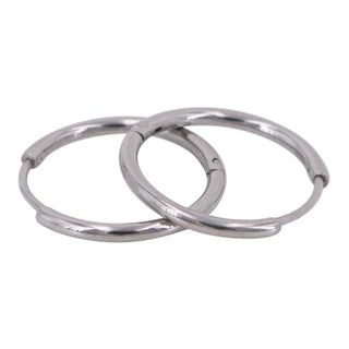 Kaufen silber Kalli Edelstahl-Ohrring 1896 (17 mm)