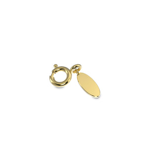 Melano Ornaments Ornaments Tag Elipse (10MM)