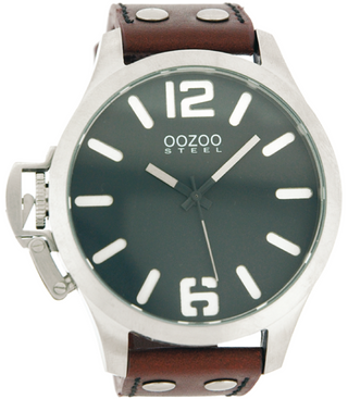 Oozoo Steel Watch cognac-OS255 (51mm)