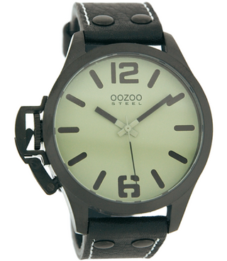 Oozoo Steel Watch black-OS262 (46mm)