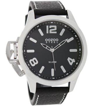 Oozoo Steel Watch black-OS338 (46mm)