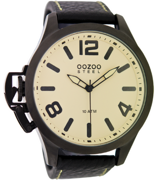 Oozoo Steel Watch black-OS341 (51mm)