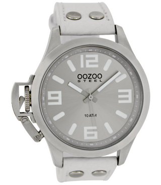Oozoo Steel Watch gray-OS350 (46mm)