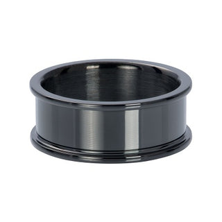 iXXXi  Basisring zwart 8mm (16-21MM)
