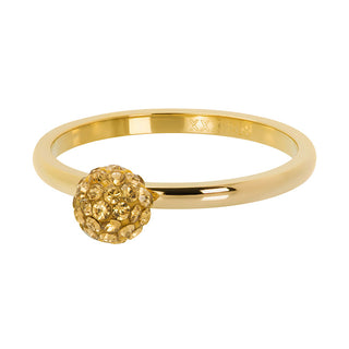 Kopen goud iXXXi invulring 1 Ball Fill Clear Crystal (2MM)
