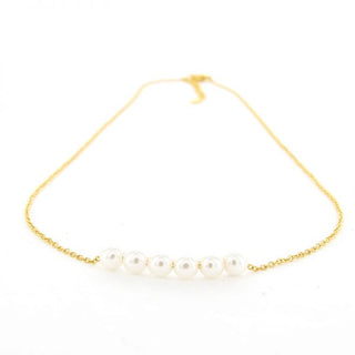 Kalli Kalli Necklace 5 Pearls (5mm)