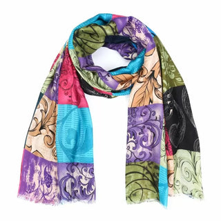 Bijoutheek Sjaal (Fashion) Flowers (90 x 180cm)