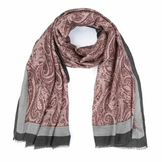 Koop gray Bijoutheek Scarf (Fashion) Paisley (90 x 180cm)