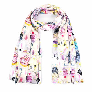 Bijoutheek Scarf (Fashion) Dog Heads (70 x 170 CM)