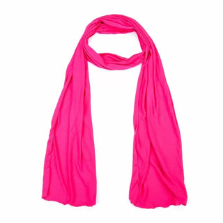 Kopen donker-roze Bijoutheek Sjaal (Fashion) Effen Dun (35cm x 200cm)
