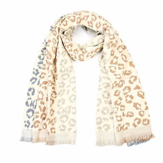 Koop beige Bijoutheek Scarf (Fashion) leopard (80x180cm)