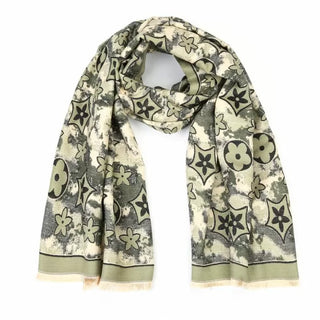 Bijoutheek Scarf (Fashion) flowers (80x180cm)