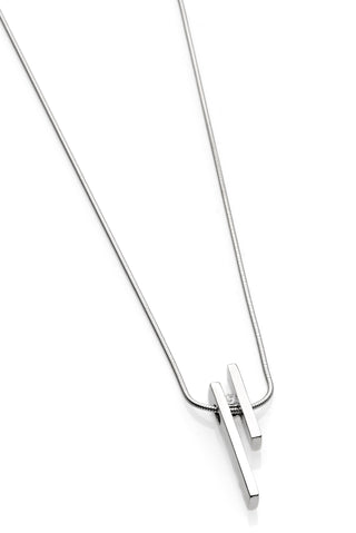 Yo Design necklace 2 squares