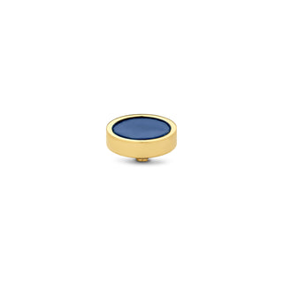 Koop dark-blue Melano Twisted Meddy Gemstone plate (10MM)