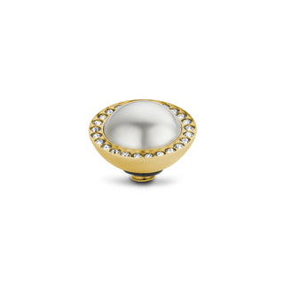 Kopen wit Melano Twisted Meddy Crystal Pearl (10MM)