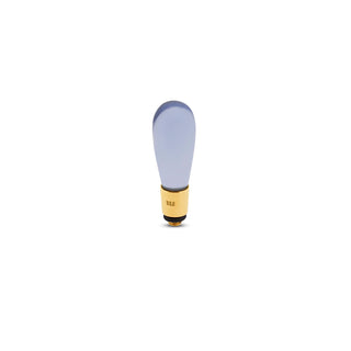 Kaufen blau Melano gedrehter Glastropfen (22MM)