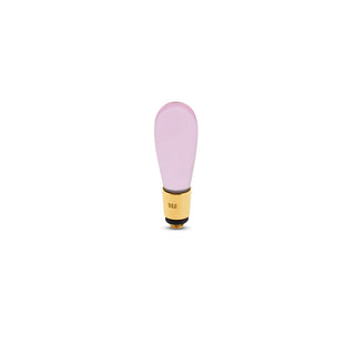 Kopen roze Melano Twisted Glass Drop (22MM)
