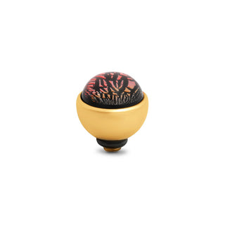 Koop gold Melano Twisted Meddy Shimmer Red (8MM)