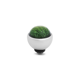 Koop silver Melano Twisted Meddy Shimmer Green (8MM)