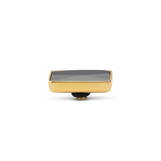 Koop black Melano Twisted Rectangle (12MM)
