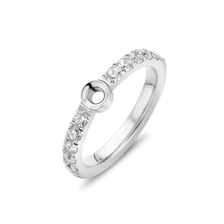 Kopen zilver Melano Twisted Ring Crystal TR17 (48-64MM)