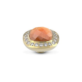 Koop orange Melano Vivid Meddy Border CZ Stone (10MM)