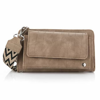 Bijoutheek Wallet Large Croco With Strap