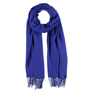 Kopen donker-blauw Bijoutheek Pashmina sjaal