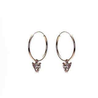 Kopen rose Karma Symbols oorbel Panther Hoops