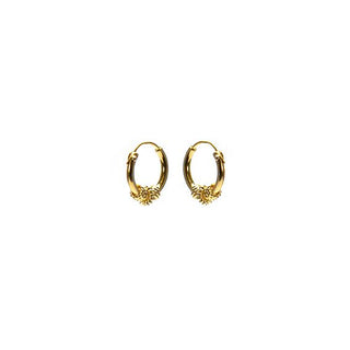 Bijoutheek Bali Creolen Gold (10-12mm)