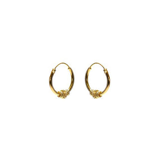 Bijoutheek Bali Creolen Gold (10-12mm)