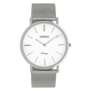 Oozoo Ladies watch-C9901 silver (40mm)