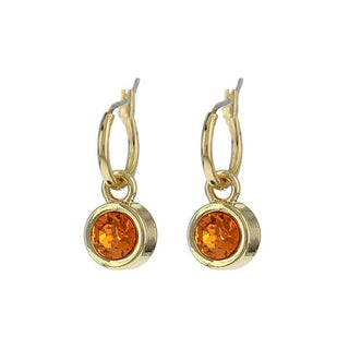 Kopen oranje BIBA Oorhangers goud (80313)