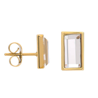iXXXi Jewelry Oorknop design rectangle (10MM)